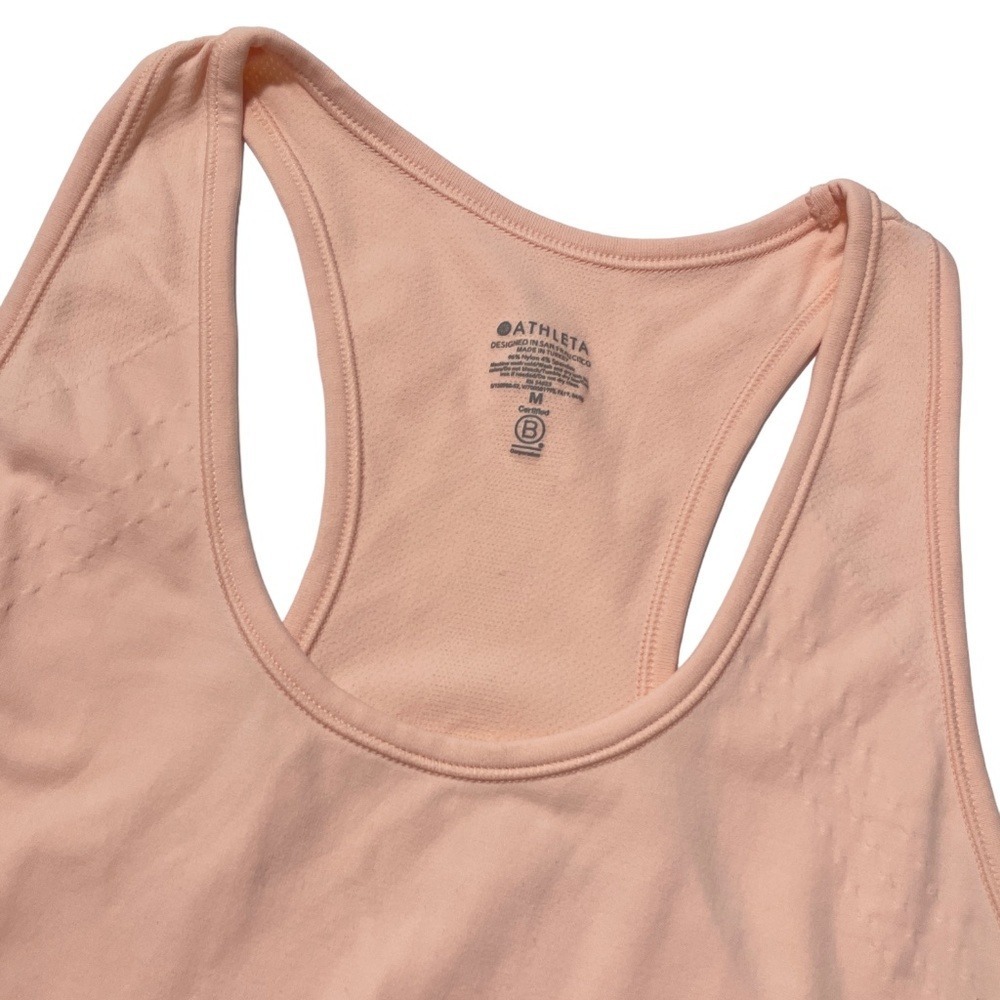 Athleta‎ Medium Peach Tank Razor Back 54023